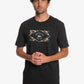 Quiksilver Circle Lined T-Shirt in Black