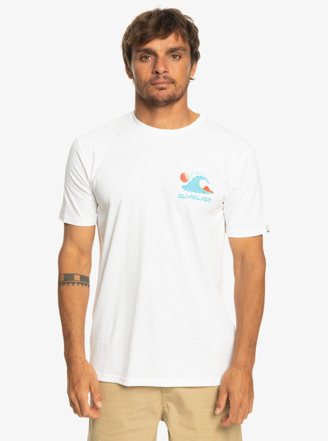 Quiksilver Ocean Bed T-Shirt in White
