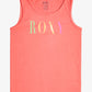 Roxy There Is Life Girls Vest Top in Sun Kissed Coral