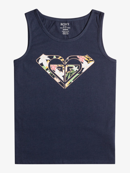 Roxy There Is Life Girls Vest Top in Mood Indigo
