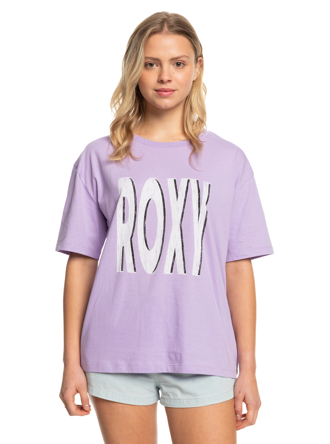 Roxy Sand Under the Sky T-shirt in Purple Rose