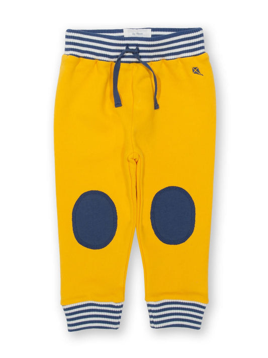Kite Knee Patch Joggers in Yellow