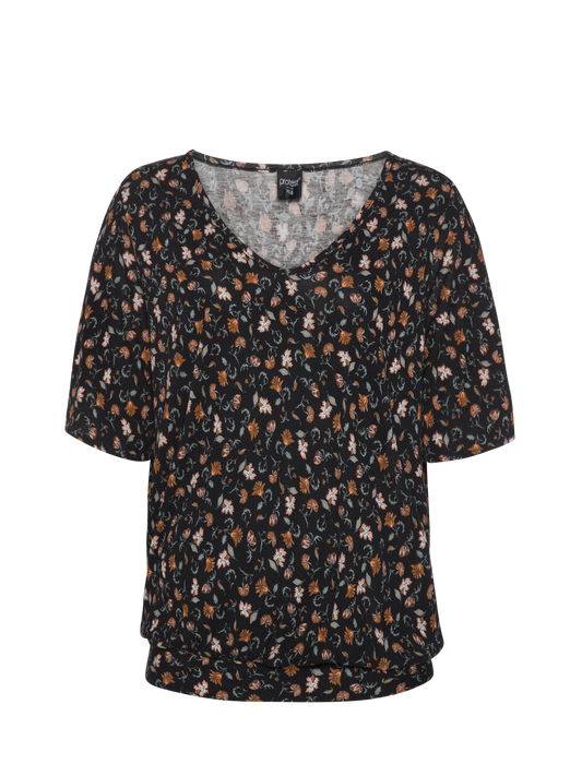 Protest Macau Top in Black